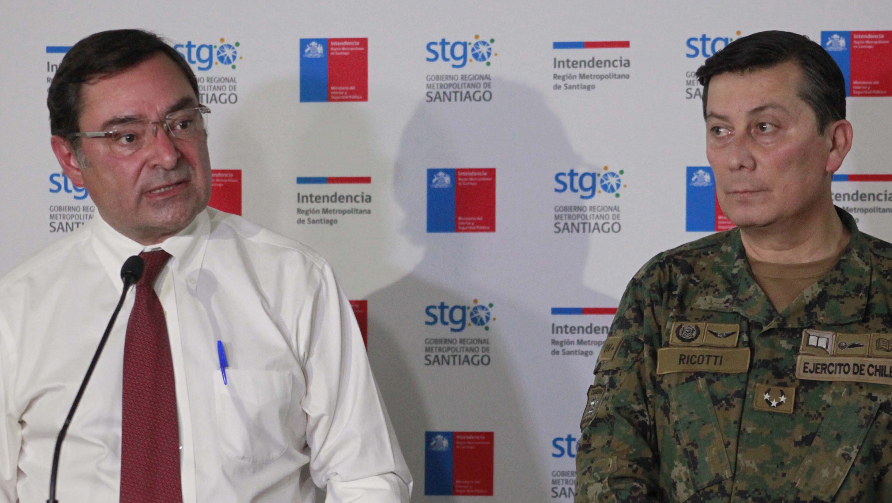Intendente Guevara y general Ricotti