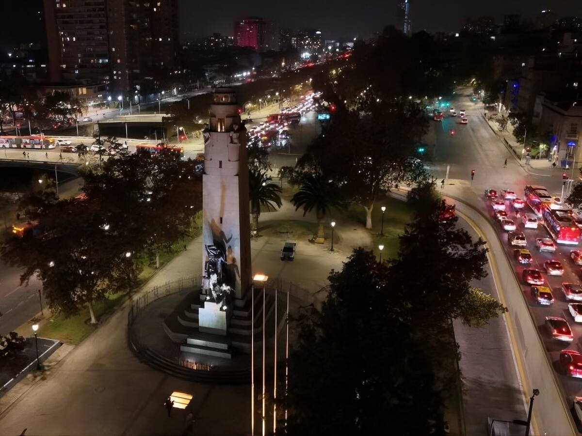 Tras más de 40 años: icónico monumento de Chile “volvió a la vida” esta semana