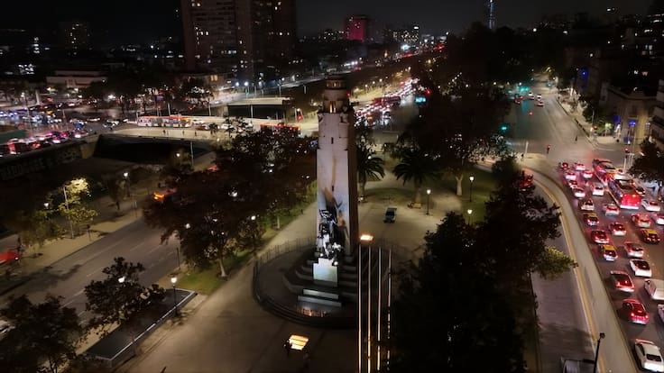 Tras más de 40 años: icónico monumento de Chile “volvió a la vida” esta semana