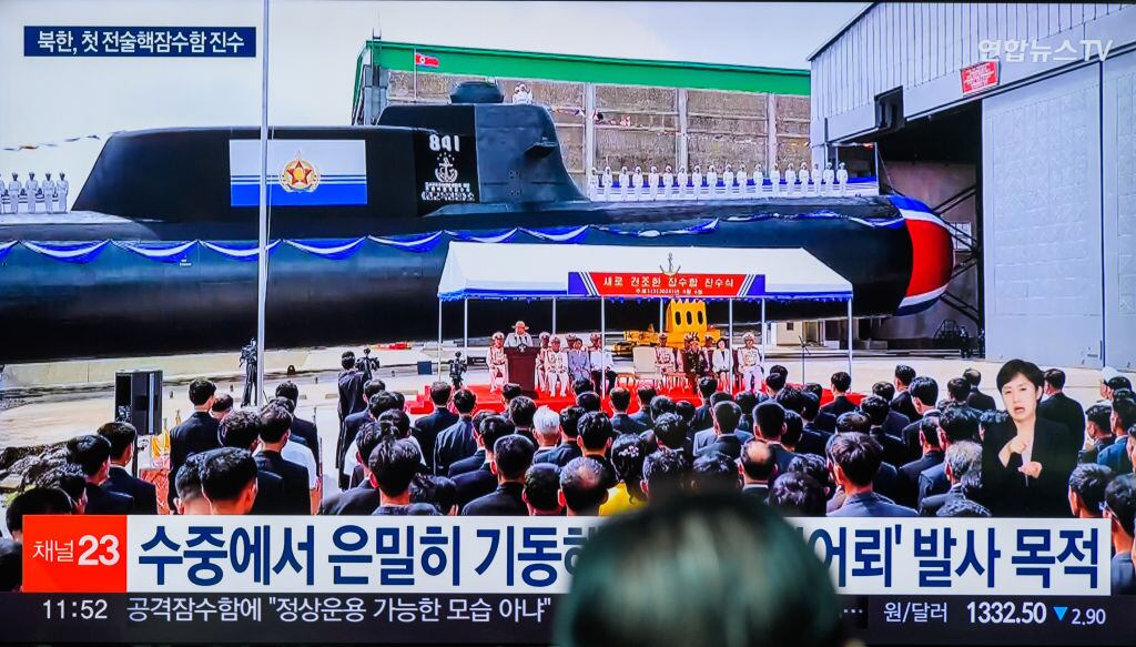 La presentación del nuevo submarino nuclear que hizo Corea del Norte