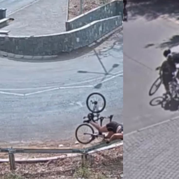 “Es cine”: El registro viral de Parquemet donde dio a conocer la cantidad de accidentes provocados por ciclistas