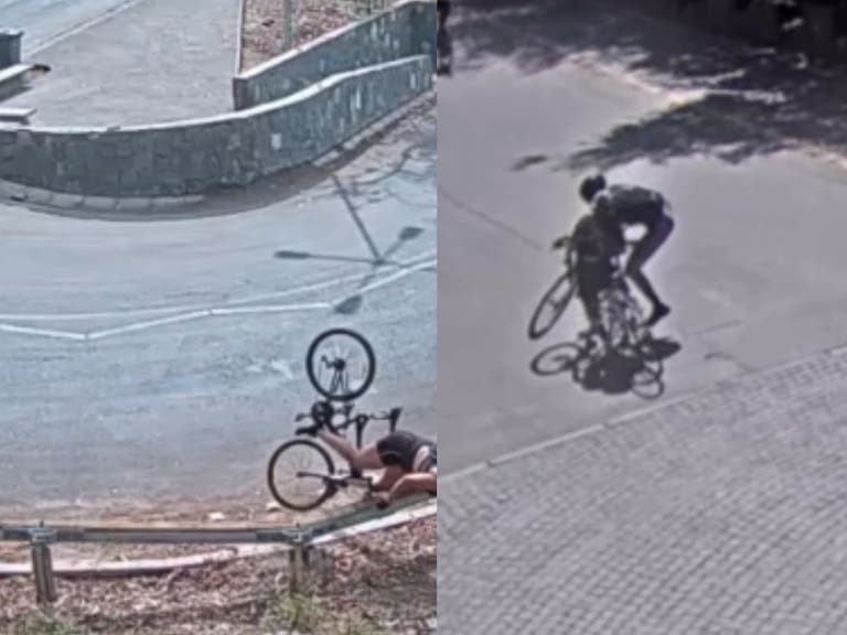 “Es cine”: El registro viral de Parquemet donde dio a conocer la cantidad de accidentes provocados por ciclistas