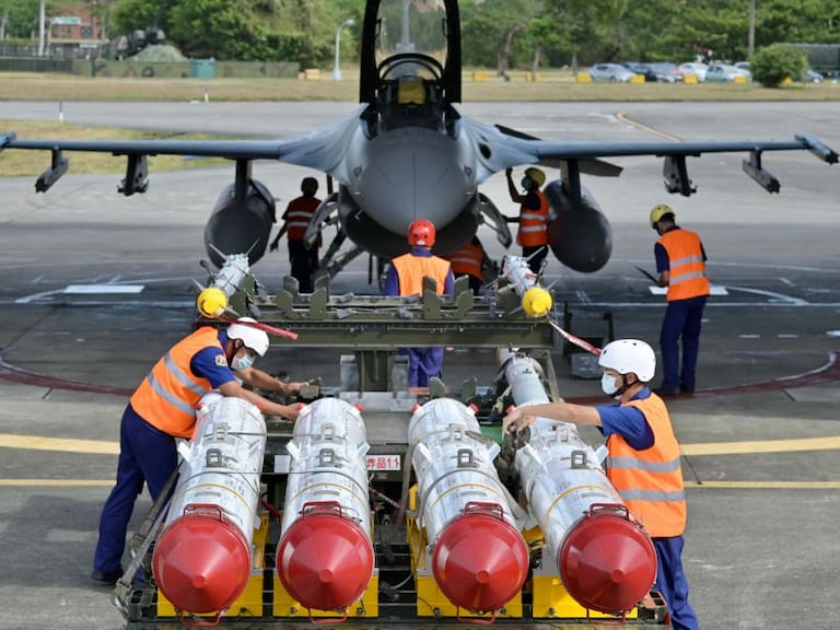 Misiles de EEUU Harpoon AGM-84 en manos de las fuerzas armadas de Taiwán