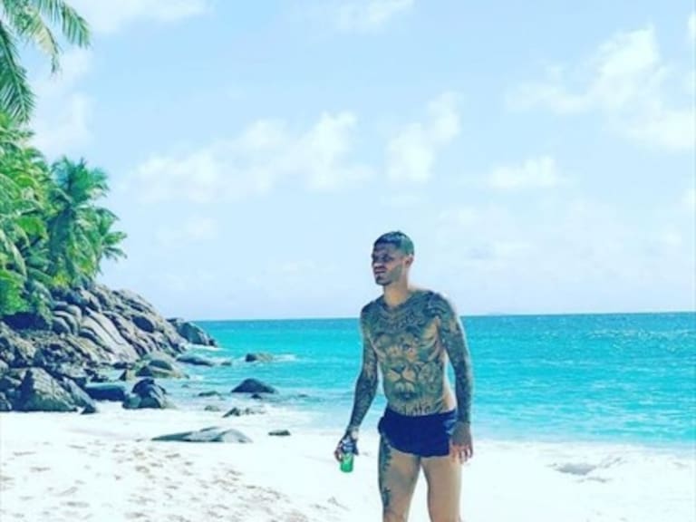 Wanda Nara publicó una imagen de Mauro Icardi completamente desnudo