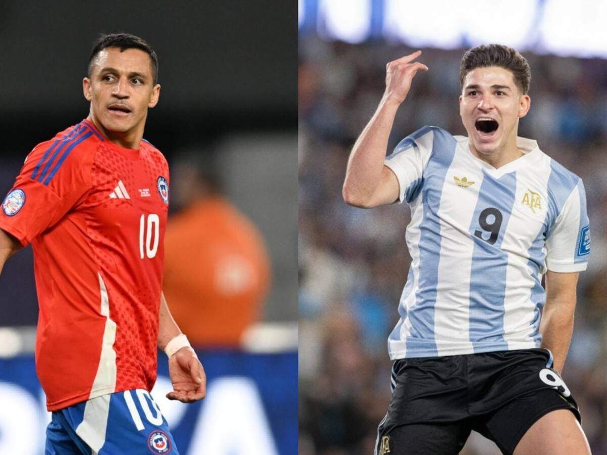 La diferencia es brutal: la cuota goleadora de los delanteros citados en Chile y Argentina para la doble fecha eliminatoria