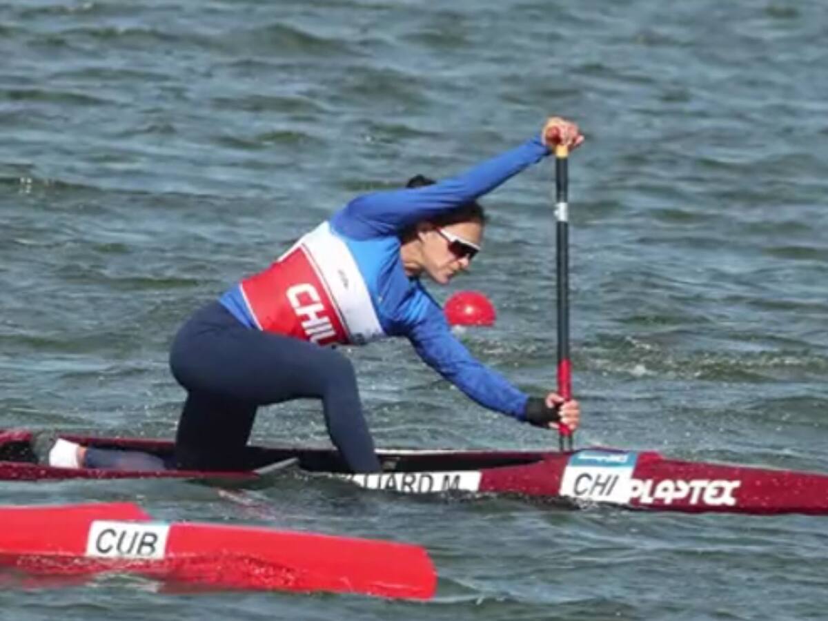«Quería dejar el oro en casa»: El lamento de María José Mailliard tras ganar plata en el canotaje de Santiago 2023