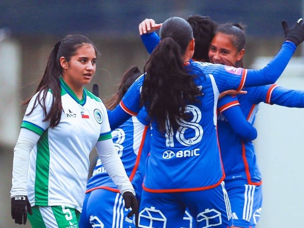 Universidad de Chile regresó a los triunfos en el Campeonato Nacional Femenino