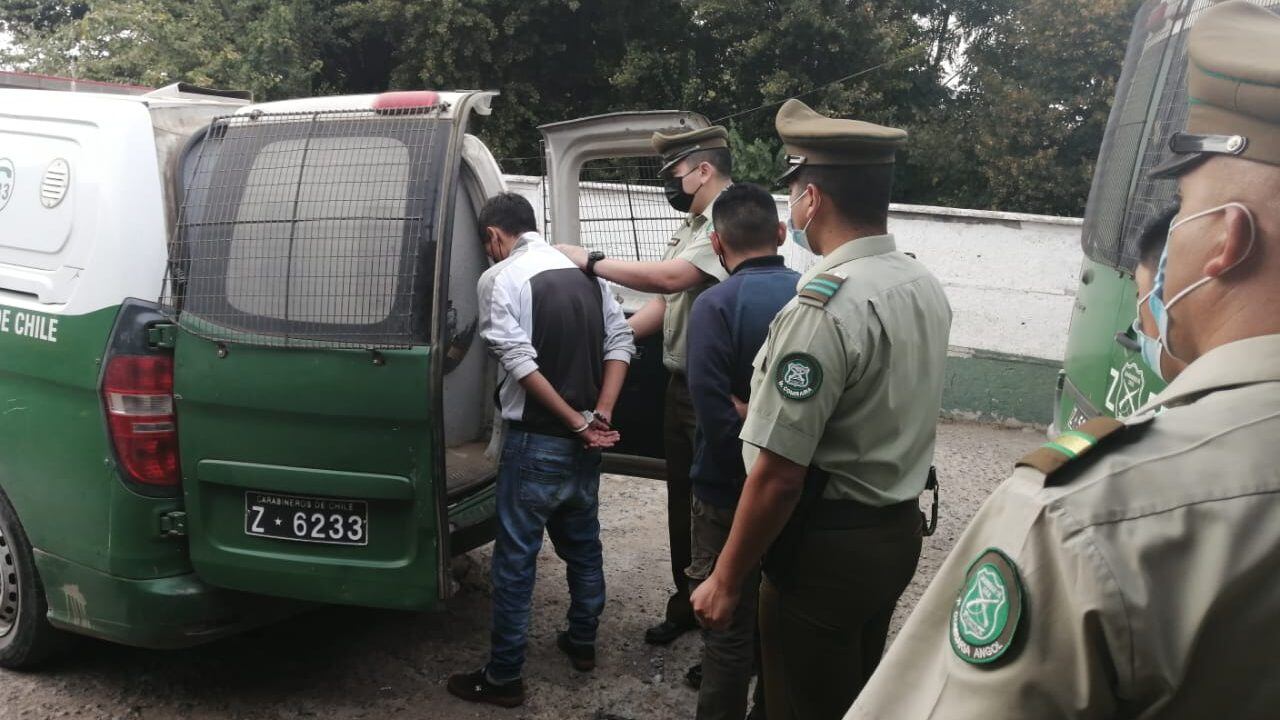 detenidos en Angol