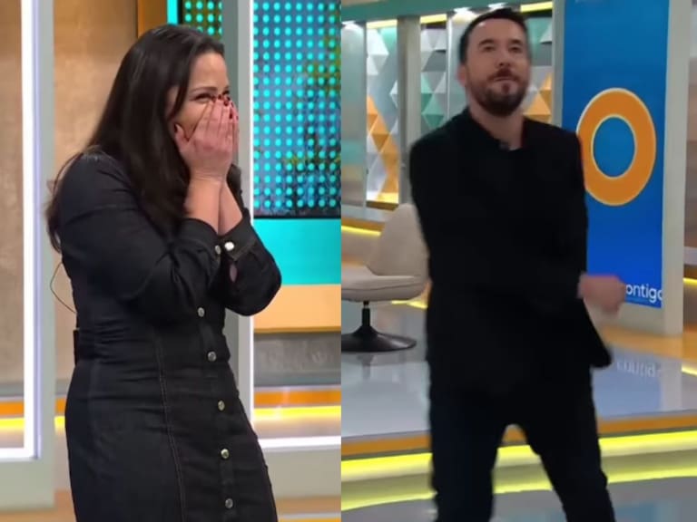 “Ni yo jugando a la pelota...”: Andrea Arístegui se burla de Eduardo de la Iglesia tras chascarro en directo