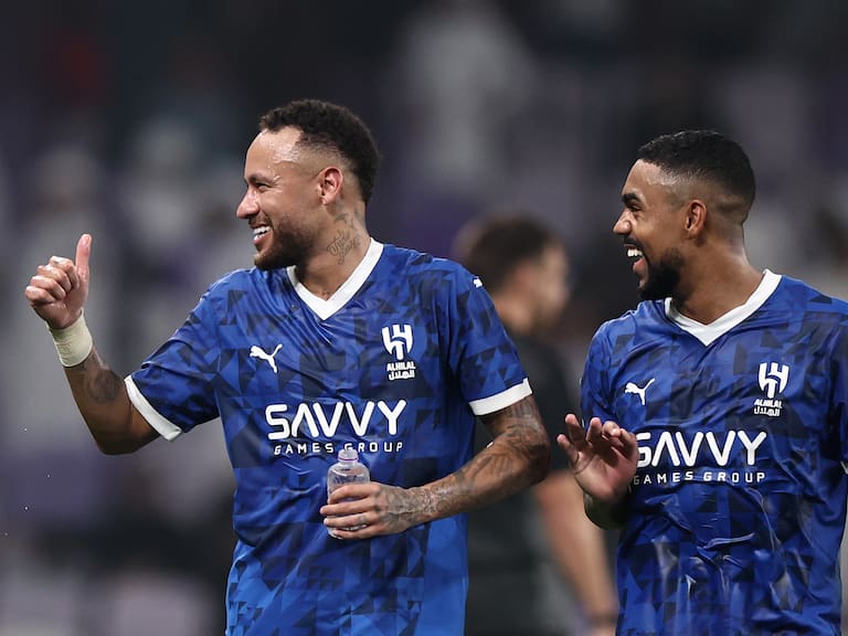 ¡Está de regreso! Neymar Jr reapareció en victoria del Al Hilal por la Champions League Asiática | Getty Images
