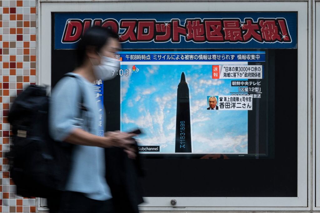 Televisión de Japón advierte del disparo de un misil de Corea del Norte