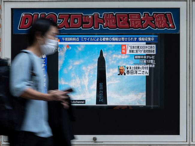 Televisión de Japón advierte del disparo de un misil de Corea del Norte