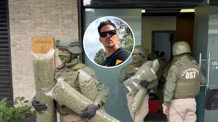 Masivo operativo por tráfico de cannabis en Chile: Camilo Huerta aparece entre los investigados