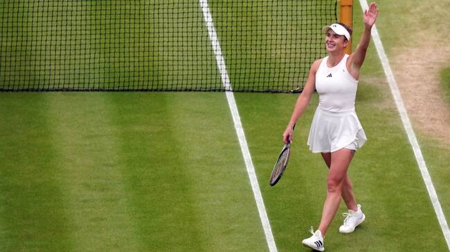 Elina Svitolina da el gran golpe en Wimbledon tras eliminar a la número 1 del mundo