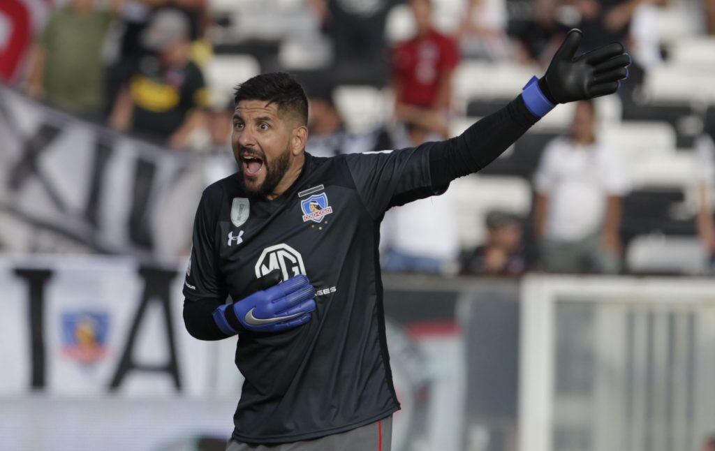 2 de Diciembre del 2018/SANTIAGOAgustín Orion, durante el partido por la Trigésima fecha del Campeonato Nacional Scotiabank 2018 entre Colo Colo vs Universidad de Concepción, jugado en el Estadio Monumental.
FOTO: RODRIGO SAENZ/AGENCIAUNO