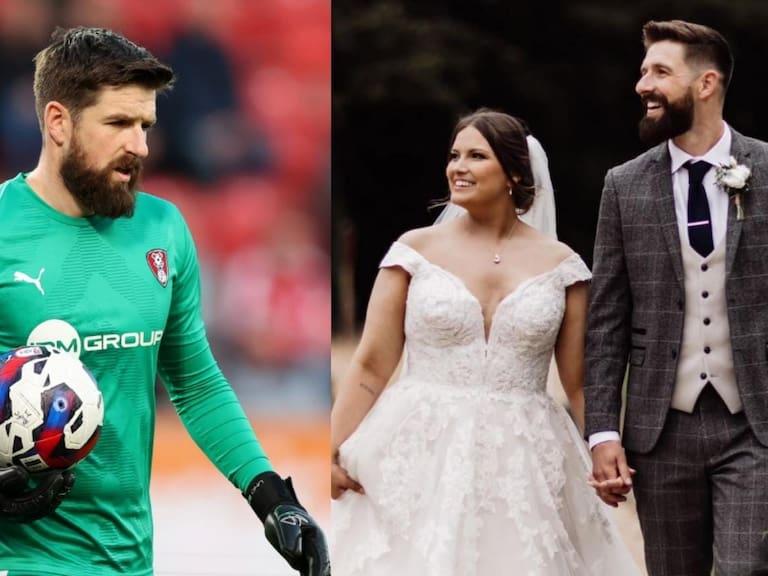 Conmoción en el fútbol inglés: arquero del Derby County anuncia la muerte de su esposa tres meses después de casarse