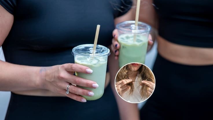 Especialistas advierten que el consumo excesivo de matcha podría causar caída del cabello