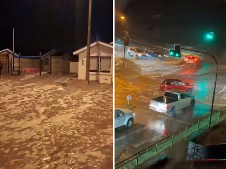 Desborde del Río Elqui obliga a evacuar sectores de Coquimbo y La Serena: Ruta 5 Norte cortada, aluviones y un hospital inundado