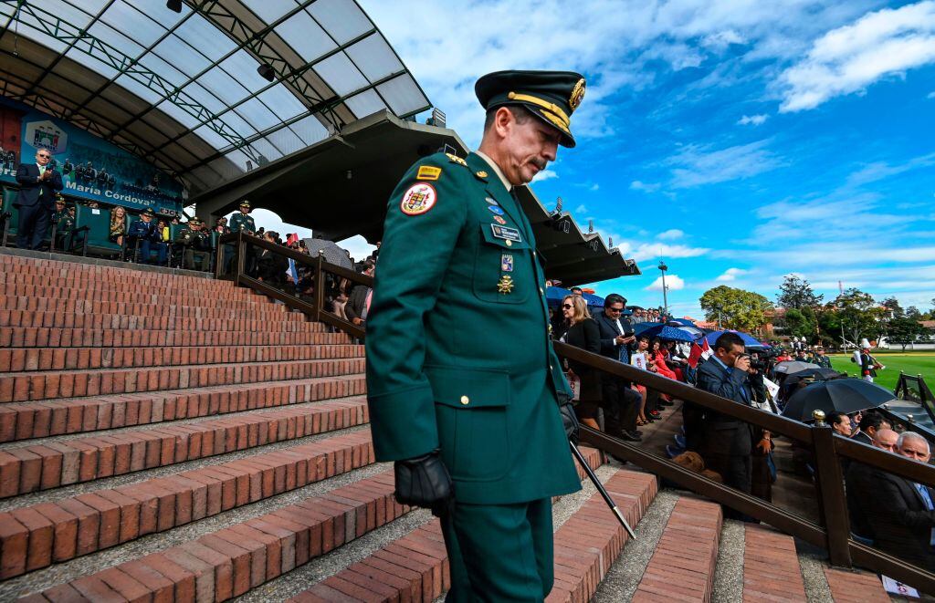 Acto del ejército colombiano
