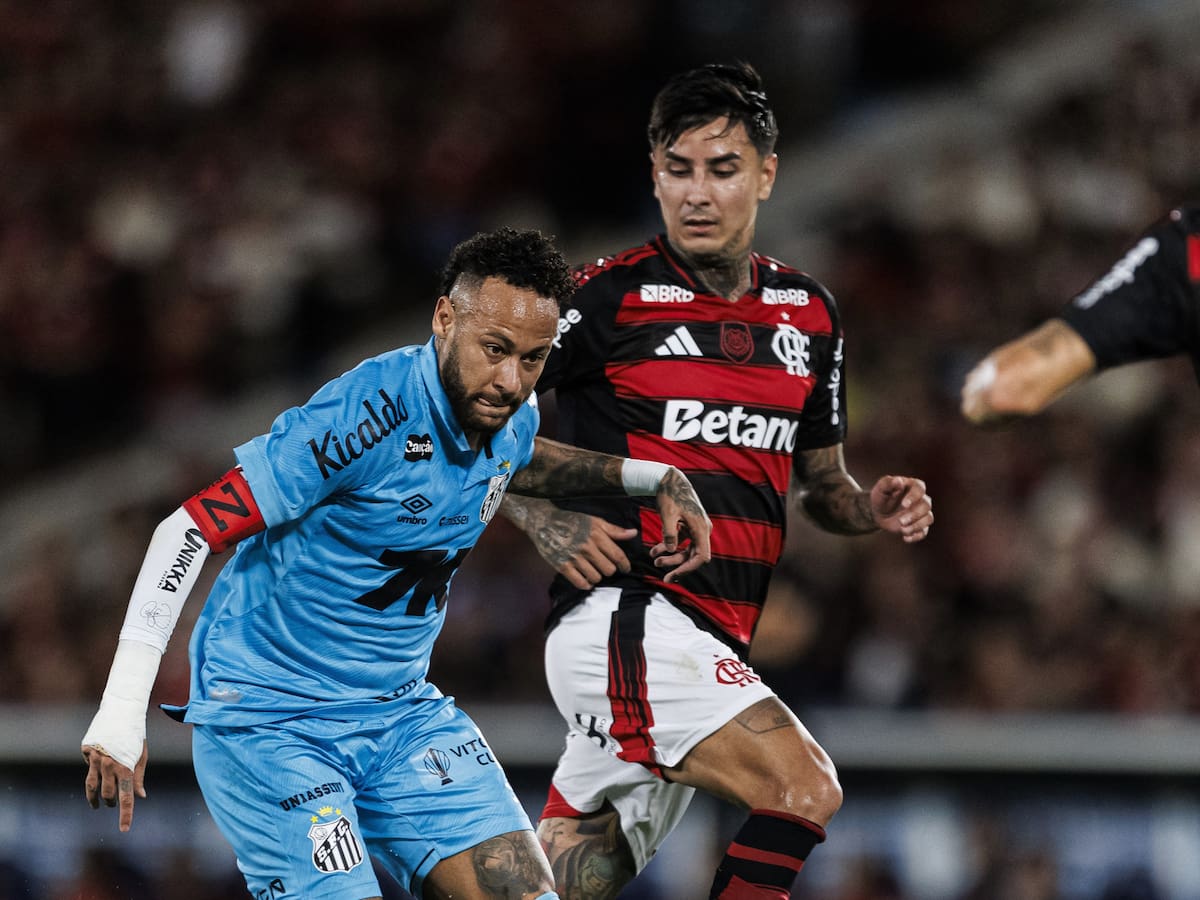 Flamengo viraliza los cruces de Pulgar con Neymar y lanza burlesco mensaje: “¿Qué lleva Erick en el bolsillo?”