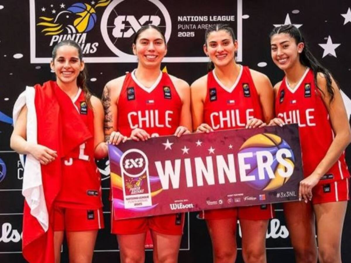 Chile concreta su clasificación al Mundial Sub 23 Femenino de básquetbol 3x3