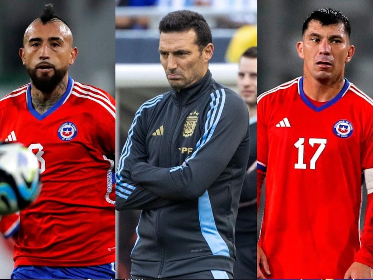 La llamativa reacción de Lionel Scaloni tras pregunta sobre Arturo Vidal y Gary Medel de cara a la Copa América