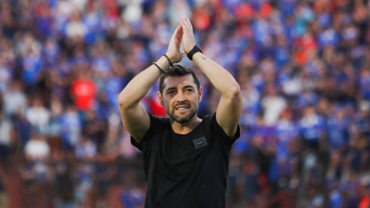 José Rojas conversó con Los Tenores en la previa del sorteo de Copa Libertadores