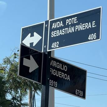 Tras amplio apoyo: concretan cambio de nombre de Avenida IV Centenario por Sebastián Piñera en Las Condes