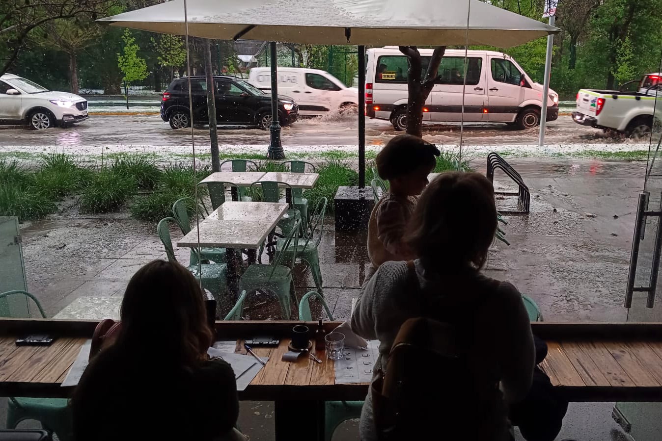 Tormenta en la RM