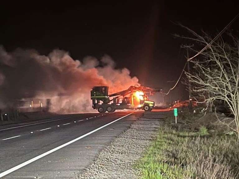 Cinco personas detenidas por atentado incendiario camino a Antuco: serían integrantes de la CAM