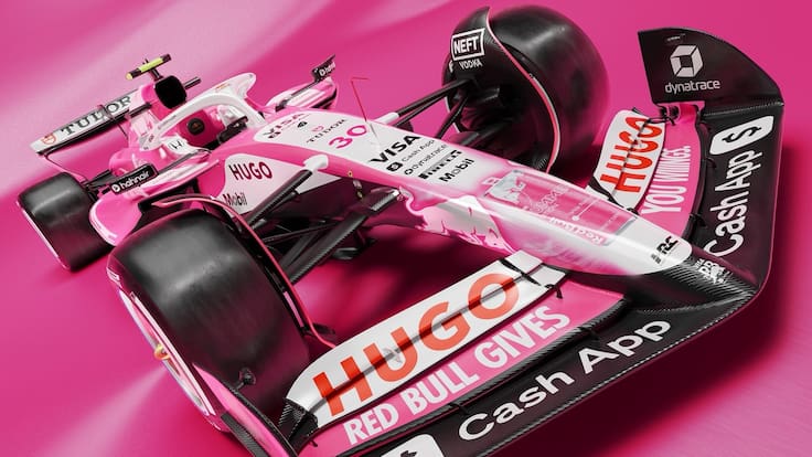 Se suman a la moda: el llamativo color que eligió Racing Bulls para disputar el GP de Miami de F1