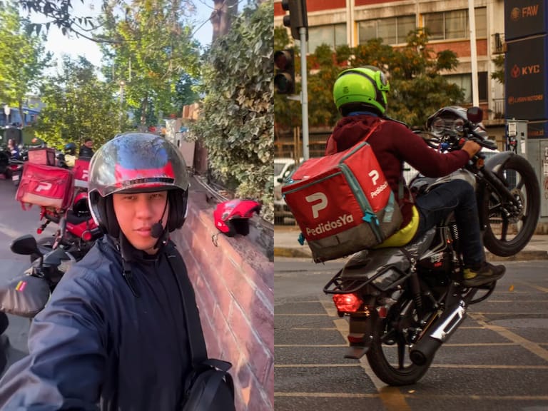 “Si te quieres venir a hacer delivery en Chile...”: Venezolano reveló desalentadora realidad de repartidores e invitó a no migrar