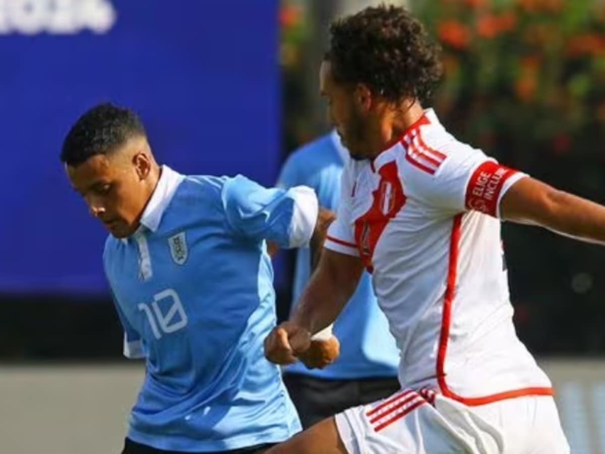El Uruguay de Bielsa se sacudió de sus lamentos en el Preolímpico sub 23 con goleada sobre Perú