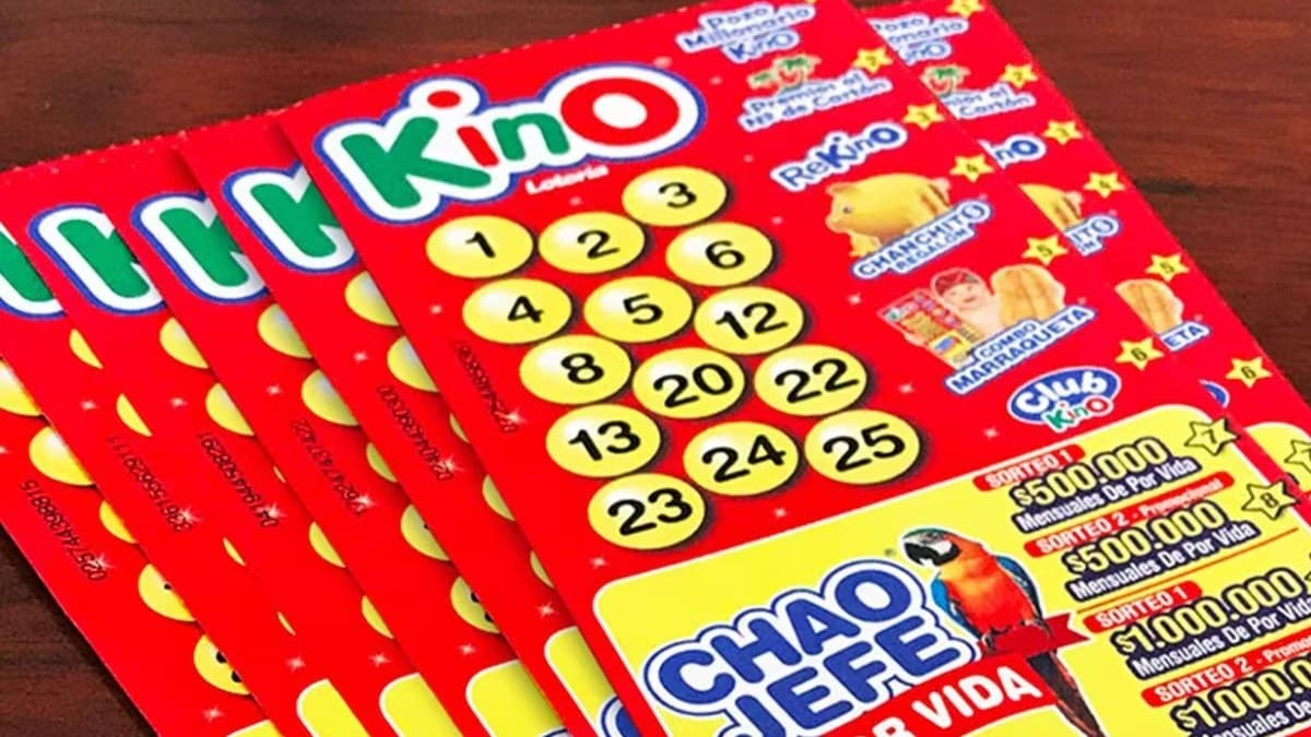 Resultados del Kino que repartió $15.000 millones: números ganadores del sorteo 3268 del miércoles 19 de agosto