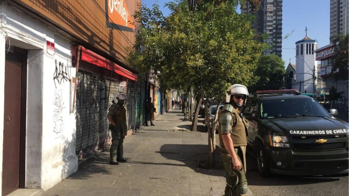 Carabineros realiza operativo por red de explotación sexual infantil en varias comunas de Santiago
