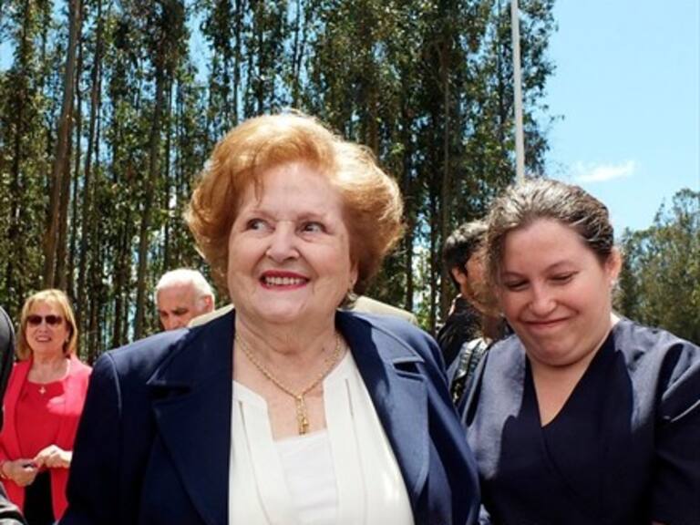 Lucía Hiriart padece depresión y demencia senil