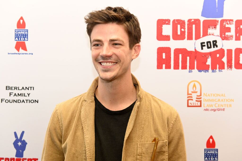 WESTWOOD, CALIFORNIA - SEPTEMBER 21: Actor Grant Gustin attends the Concert for America at Royce Hall, UCLA on September 21, 2019 in Westwood, California. (Photo by Scott Dudelson/Getty Images)