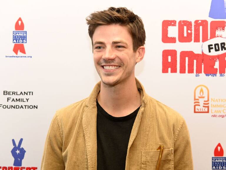WESTWOOD, CALIFORNIA - SEPTEMBER 21: Actor Grant Gustin attends the Concert for America at Royce Hall, UCLA on September 21, 2019 in Westwood, California. (Photo by Scott Dudelson/Getty Images)
