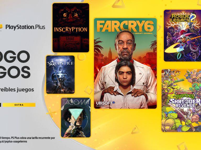 «Far Cry 6» lidera la amplia lista de juegos que se sumarán a los planes de PlayStation Plus en junio