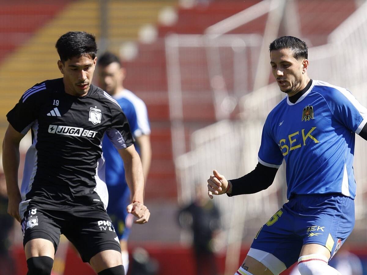 Colo Colo cae ante Unión Española en partido amistoso en Santa Laura