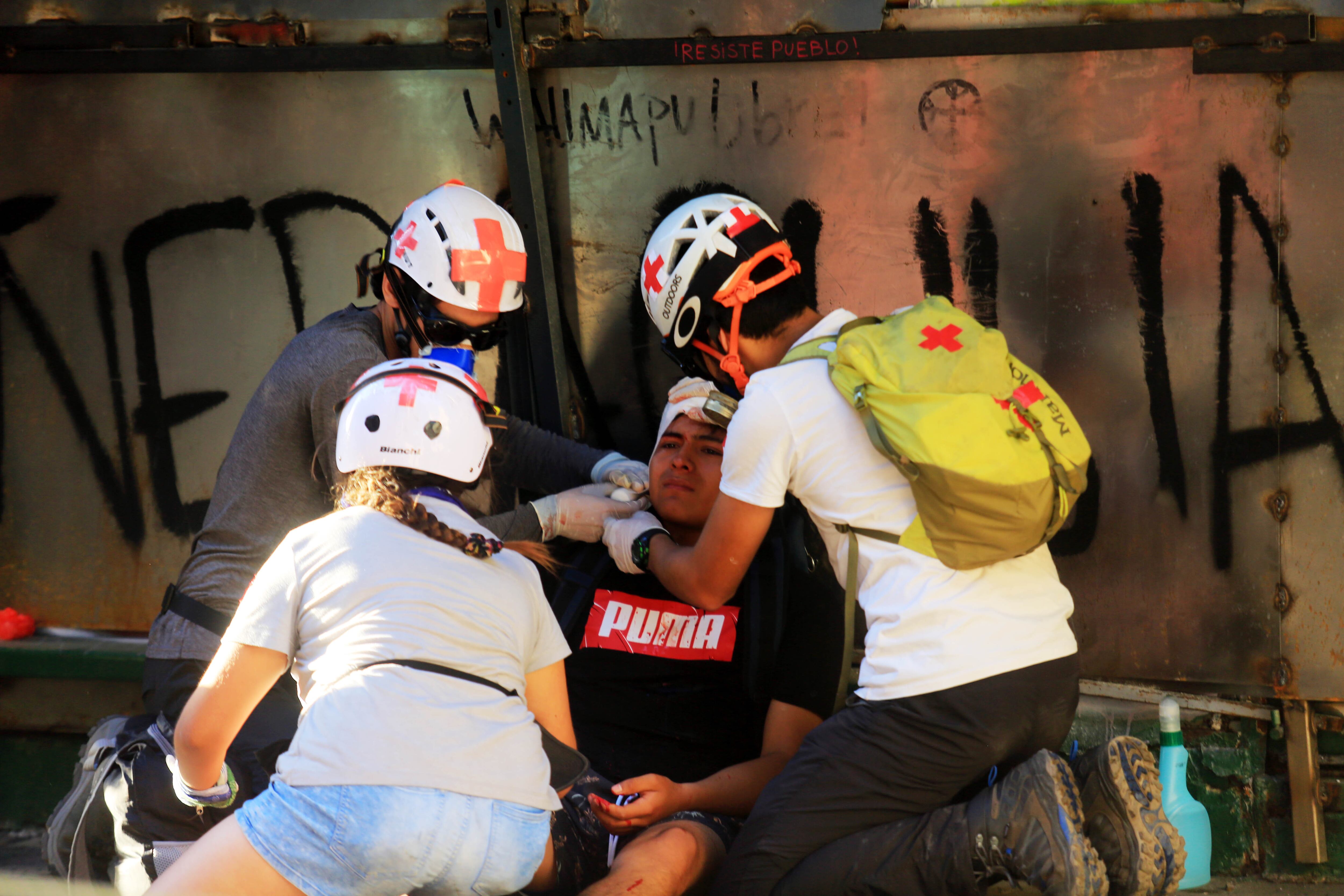 10 de Noviembre del 2019/SANTIAGO
Incidentes en Plaza Italia
Fotos: Jose Francisco Zuñiga/ Agencia Uno