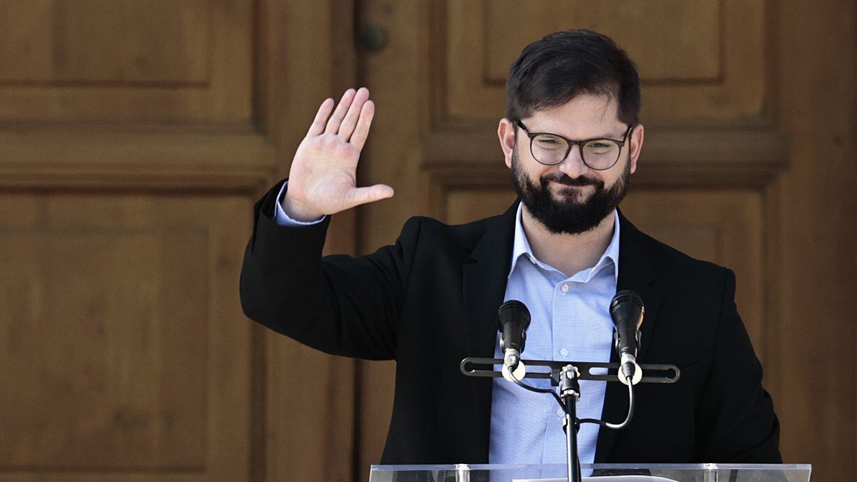 21 de Enero de 2022/SANTIAGOEl Presidente Electo, Gabriel Boric, nombra su gabinete de Gobierno en el museo de Historia Nacional
FOTO: KARIN POZO /AGENCIAUNO
