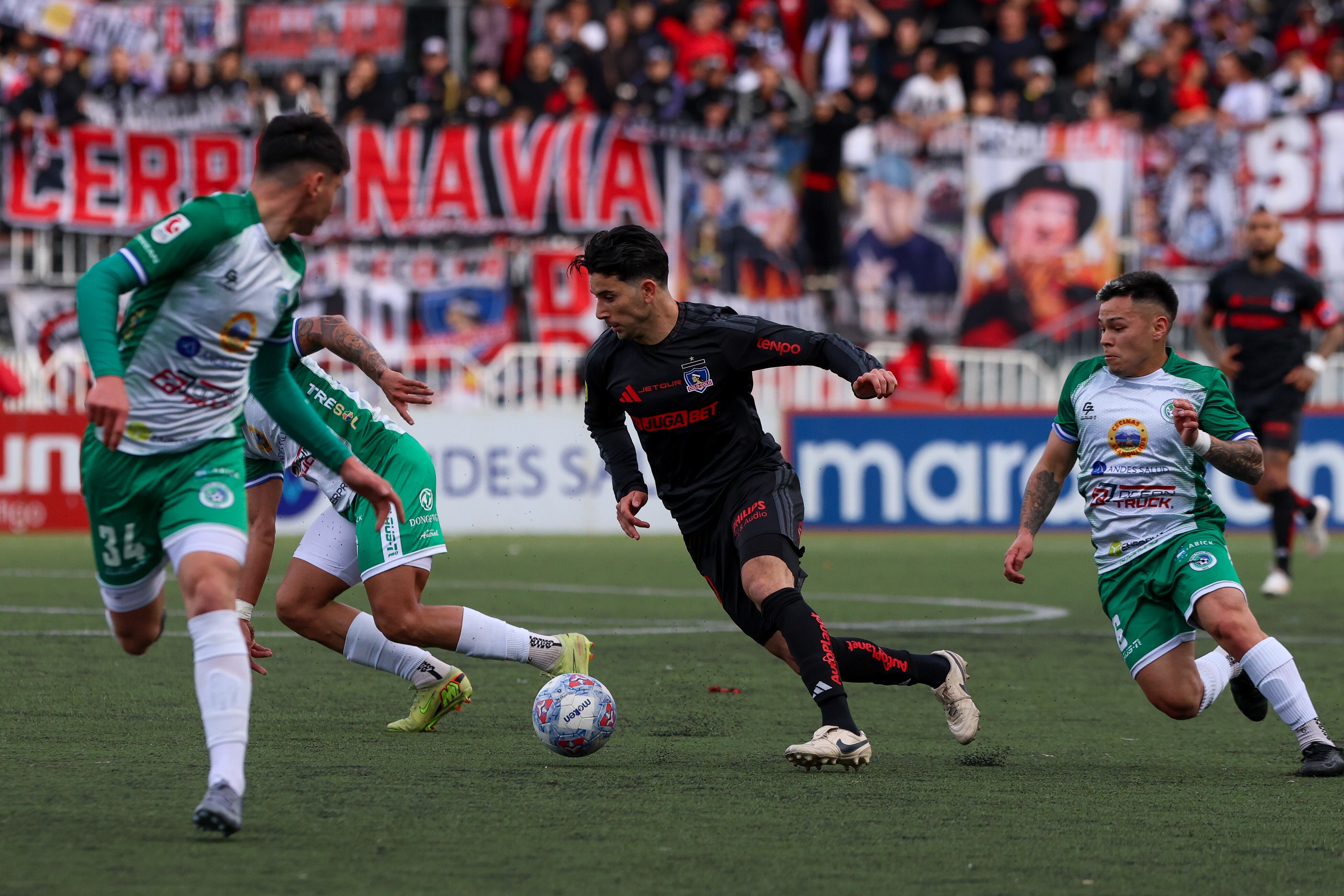 Colo Colo da un agónico golpe para sacar ventaja en la llave ante Deportes Puerto Montt por Copa Chile