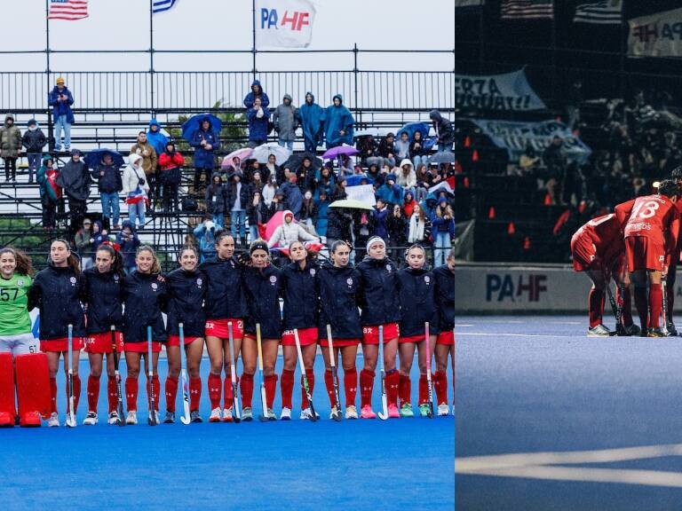 Chile pierde en las semifinales de damas y varones en la Copa Panamericana de hockey césped