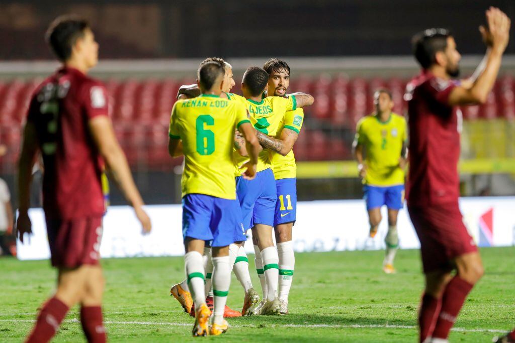 Brasil venció a Venezuela en Río de Janeiro