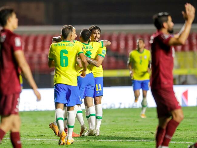Brasil venció a Venezuela en Río de Janeiro