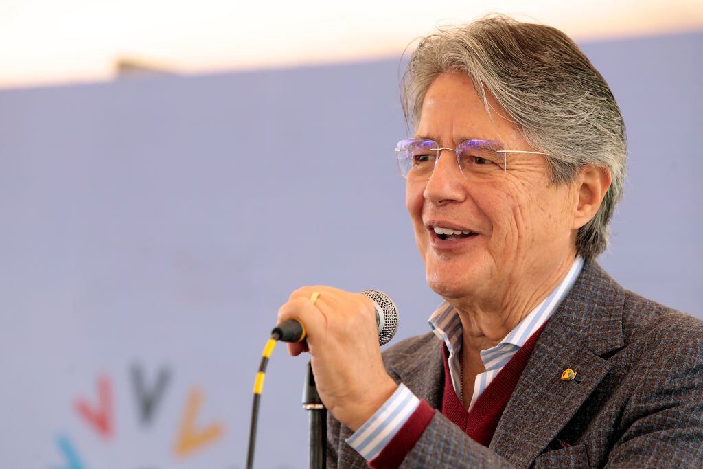 El presidente ecuatoriano Guillermo Lasso