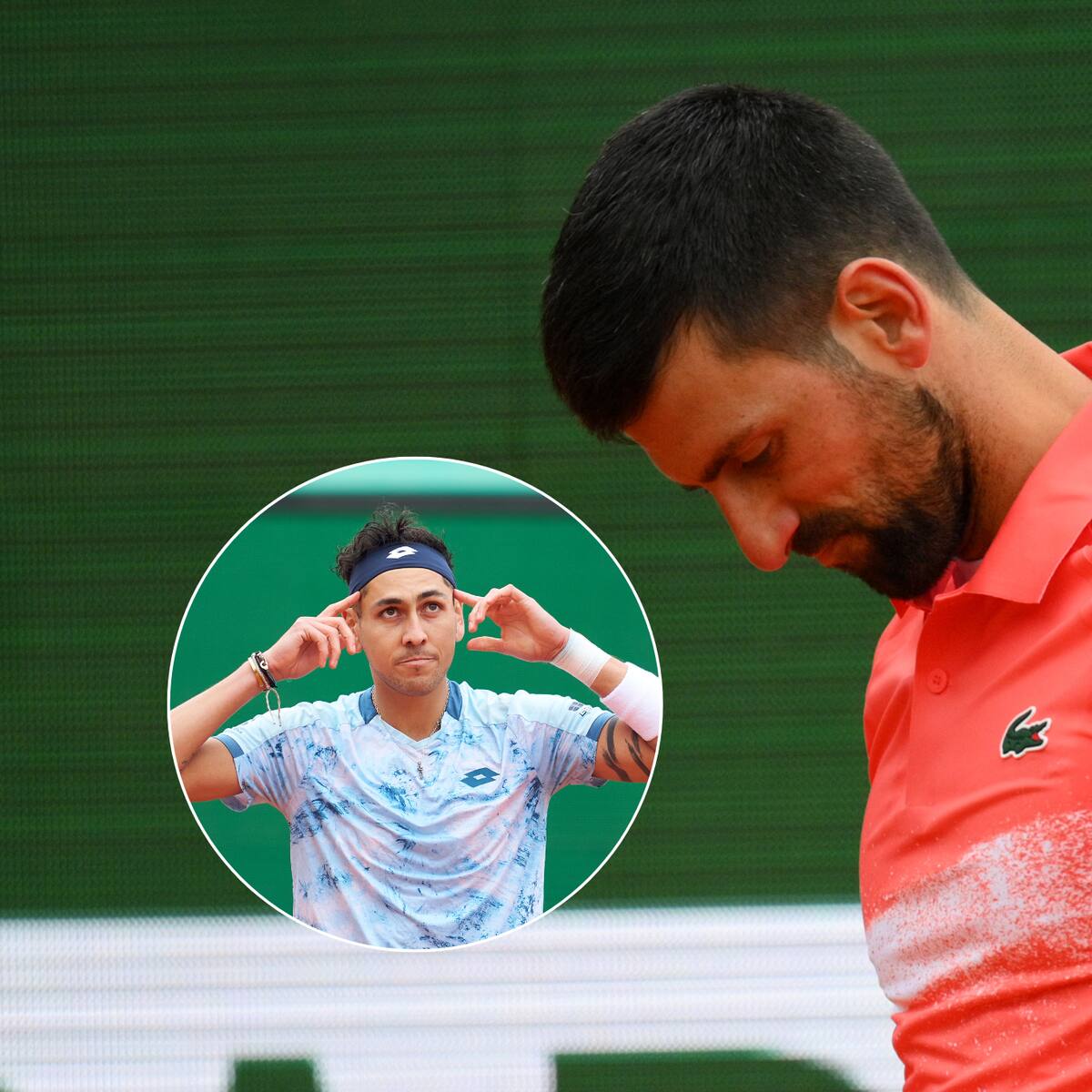 “Ha sido horrible”: Novak Djokovic se mostró golpeado tras perder con Alejandro Tabilo en Montecarlo