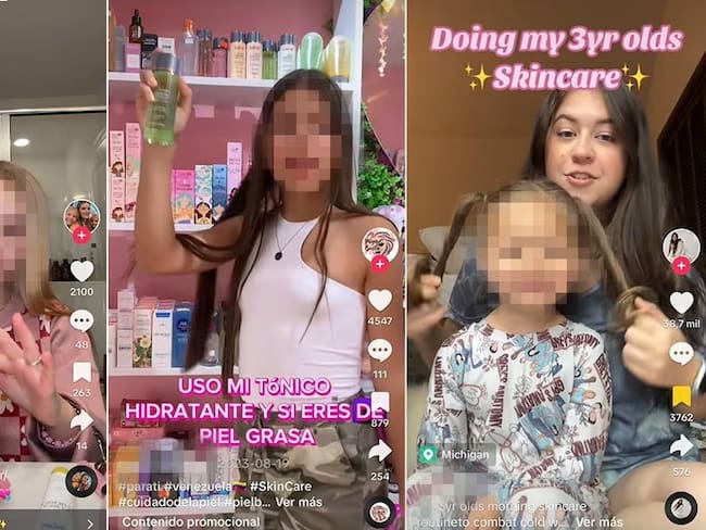 “Sephora kids”: La tendencia en redes sociales que preocupa a profesionales por el uso excesivo de cosméticos en niños
