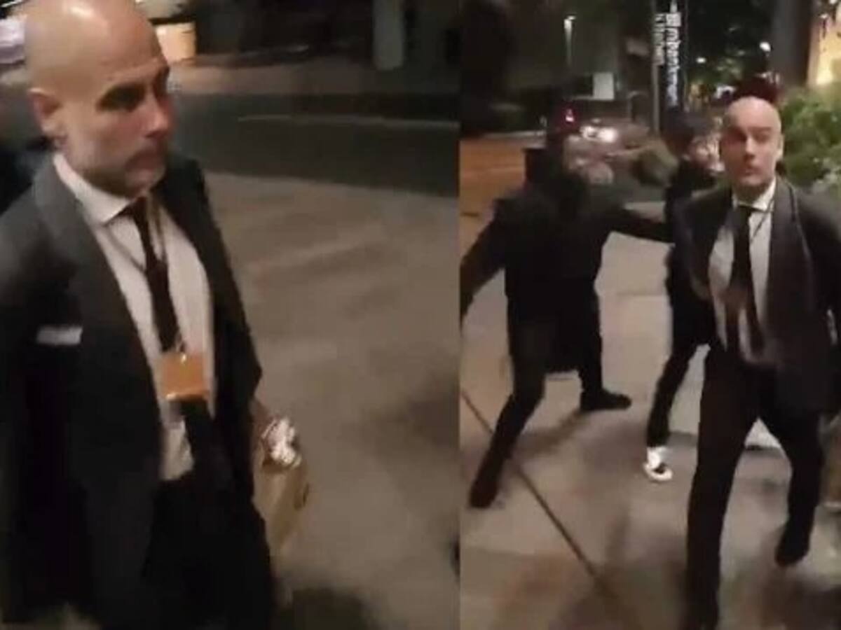 Casi llega a los golpes: filtran agresiva reacción de Pep Guardiola contra un hincha de Liverpool